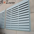 Noise control louver Acoustic louver Aerofoil blades louver