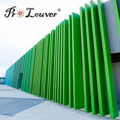 Quality Assurance sun shading box louver aluminum decoration