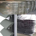 Aerofoil louver blades alunminum louvers