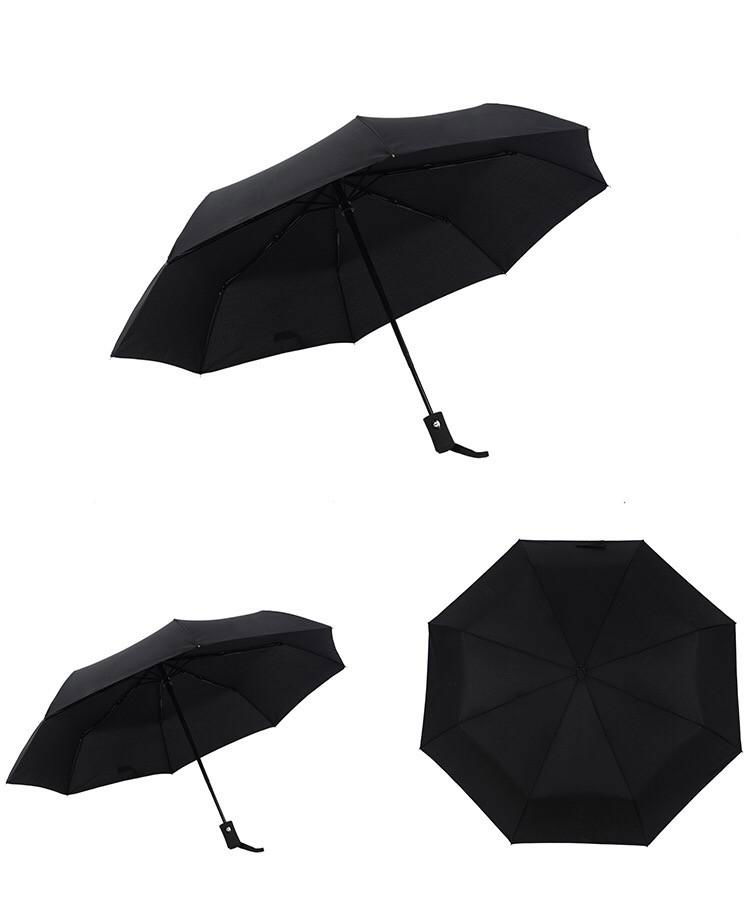 custom top quality chinese factory direct supply 3 folding windproof umbrella