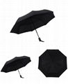 custom top quality chinese factory direct supply 3 folding windproof umbrella