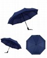 custom top quality chinese factory direct supply 3 folding windproof umbrella 3