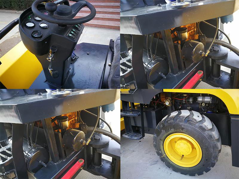 double drum vibratory road roller SY203H 2