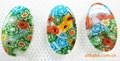 Wholsale Millefiori Glass Beads with Multicolored 2