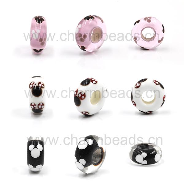 Wholesale European Murano Beads fit for Bracelet Accessories 4