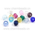Wholesale Faceted Glass Beads Fit for DIY European Jewelry 2
