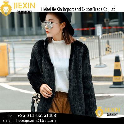 New Arrivel Discount Ladies Mink Fur Coat Women Jacket 2