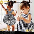 white and Black Strip Children Clothing