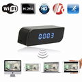 Remotely Wall Clock Night Vision WiFi