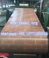 Brick grain color coated steel coil(PPGI ) 2