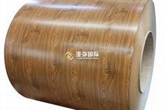 Wood pattern PPGI (prepainted galvanized steel)