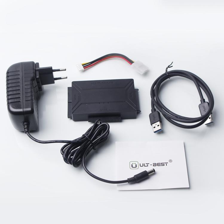 SATA Combo USB IDE SATA Adapter Hard Drive SATA to USB 3.0 DATA Transfer Convert 3