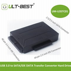 SATA Combo USB IDE SATA Adapter Hard Drive SATA to USB 3.0 DATA Transfer Convert