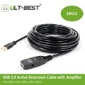 ULT-Best USB Extension Cable 20m USB2.0 Active Repeater A Male to A Female Long  1