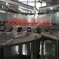 Carbonated soft drink filling machine 4
