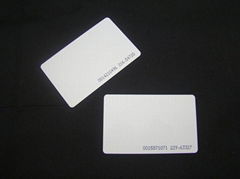 125KHZ TK4100 ISO PVC card