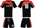 Customized newest design sublimation sportswear Dry Fit Polyester soccer jersey