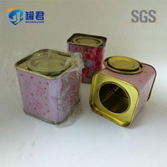 food grade new style square flower tea