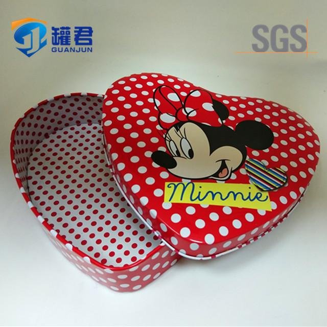 heart shaped tin box for chocolate 3
