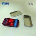Cheap Peppermint Candy Metal Tin Packaging Boxes With Slide Lid 4