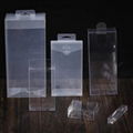 Clear plastic box in different design