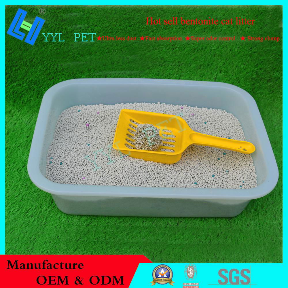less dust and scented bentonite cat litter 2