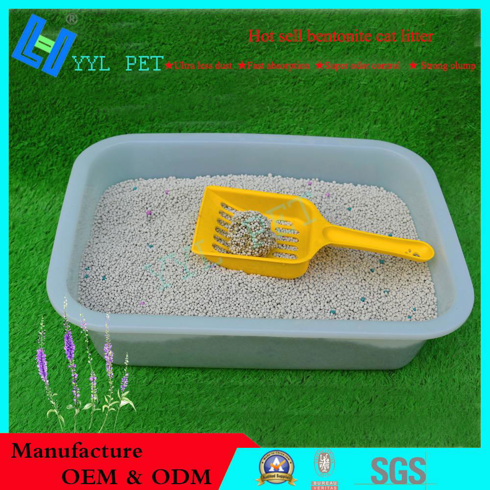 less dust and scented bentonite cat litter 3