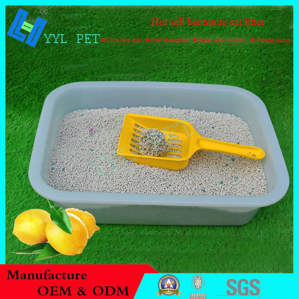 less dust and scented bentonite cat litter 5