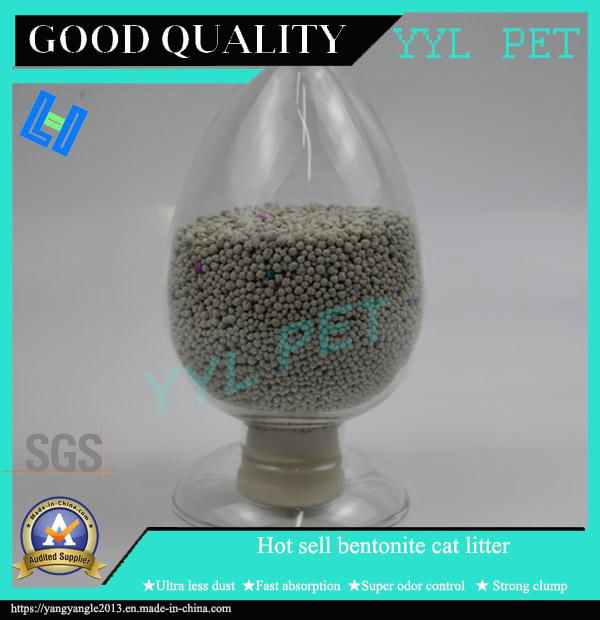 less dust and strong odor control bentonite cat litter 3