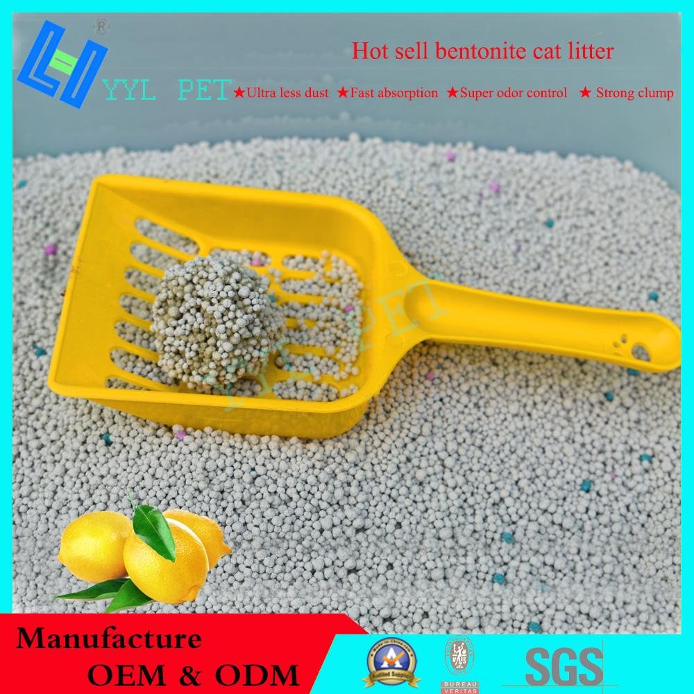 ultra less dust  and scented bentonite cat litter 3