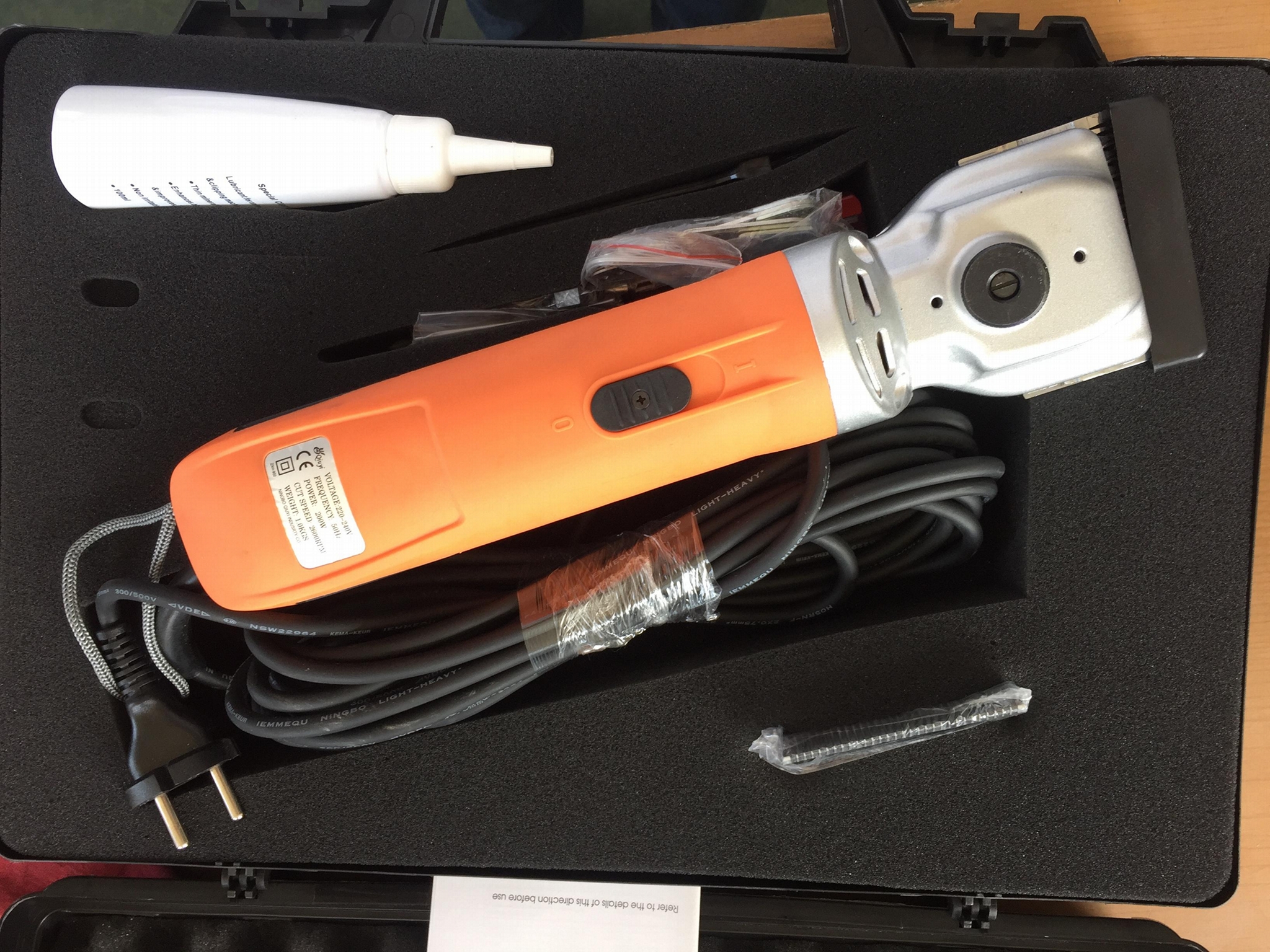 Low noise electric horse hair clipper for sale ZXH902 Qiuyi (China