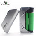 Factory wholesale E-boss vape TC 216W box mod Powered By 2*18650 rechargeable  1