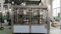 Automatic gas beverage filling packing line