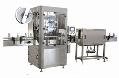 Automatic sleeve labeling machine