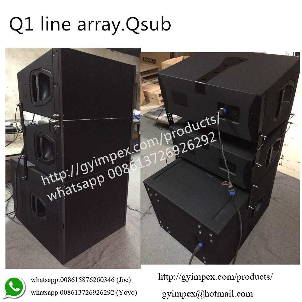 Q1 dual 10inch two-way line array system 2