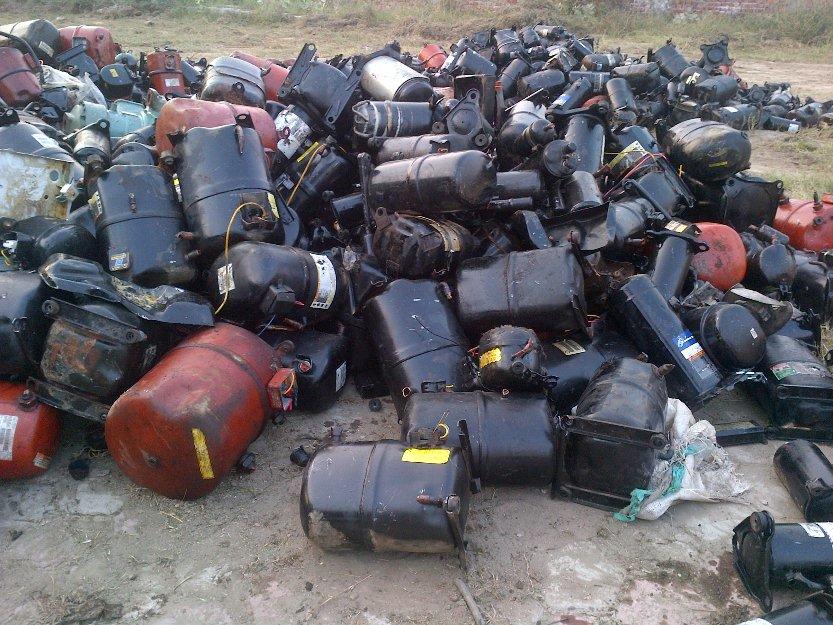 Ac and Fridge Compressors scrap R134a Dandoss, Aspera, embraco
