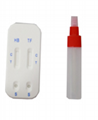 One step FOB fecal occult blood rapid test kit hemoglobin(HB) and transferrin(TF