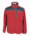 windproof men fleece jacket 1