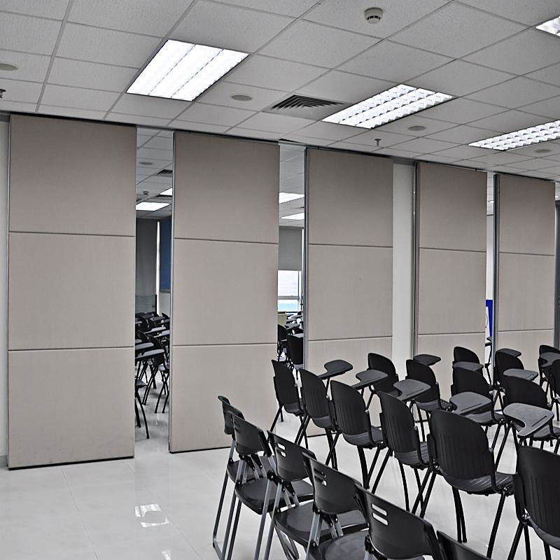 Operable Decorative Acoustic Panel Office Sliding Folding Partition 2