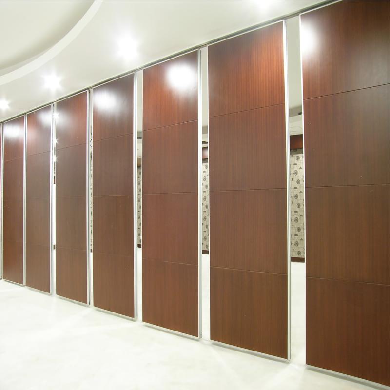 Operable Decorative Acoustic Panel Office Sliding Folding Partition 3