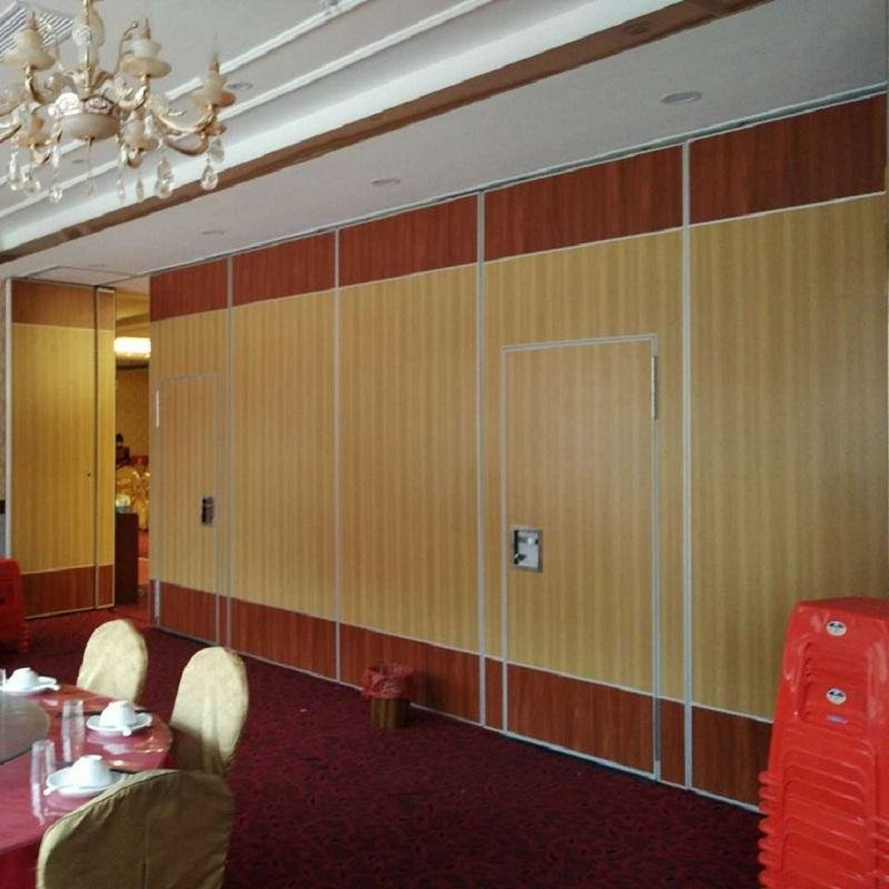 Operable Sliding Soundproofing Removable Office Partition Wall 2