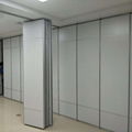 Operable Sliding Aluminium Track Wheel Hanging System Wooden Partition Walls 5