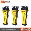 Box silence type hydraulic demolition hammer from Yantai Manufacturer 2