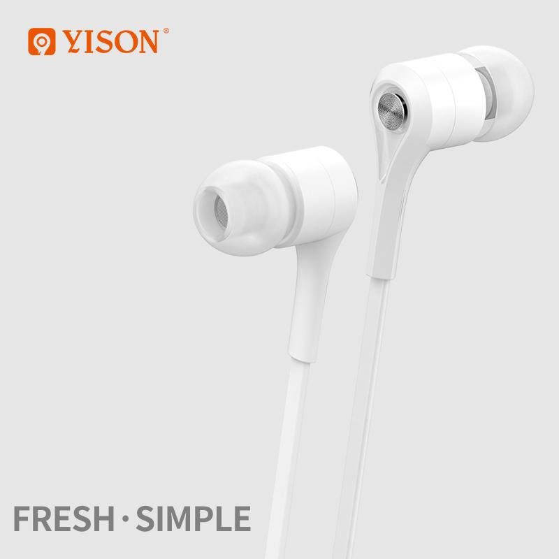  D3 high quality in-ear earphone with flat cable earphone 5