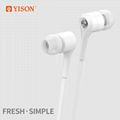 D3 high quality in-ear earphone with flat cable earphone 5