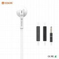 Celebrat D4 3.5mm plug wired earphones headsets with good quality sound 3