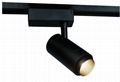 European standard zoomable 3 circuit 4 wire 3 phase LED track light 