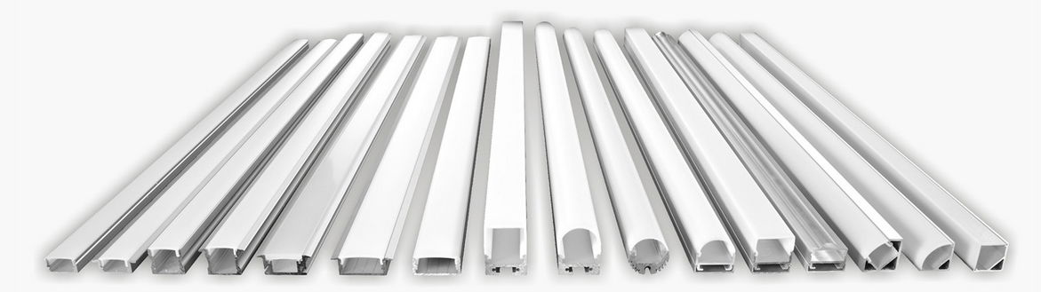 Aluminum slim led linear light profile