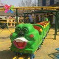 Track type caterpillar worm pully roller coaster children's playground toys for 