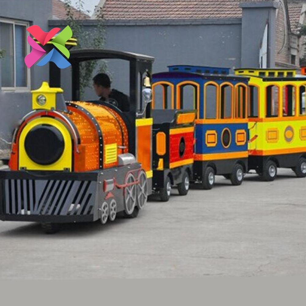 Zhengzhou Lixin electric tourist trackless trains rides for adults